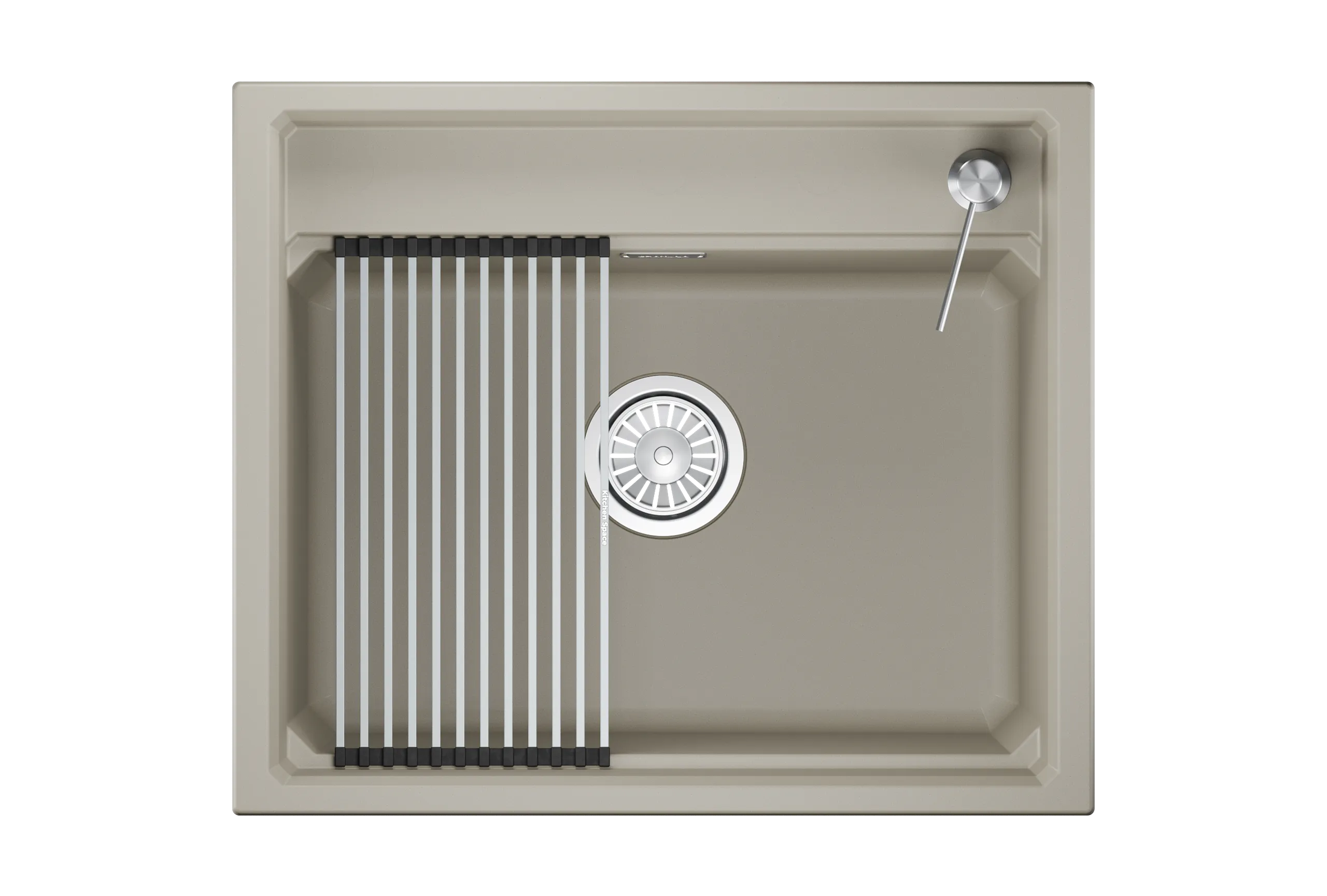 6003i, КРЕМАН, кухонная мойка, кварц KITCHEN SPACE