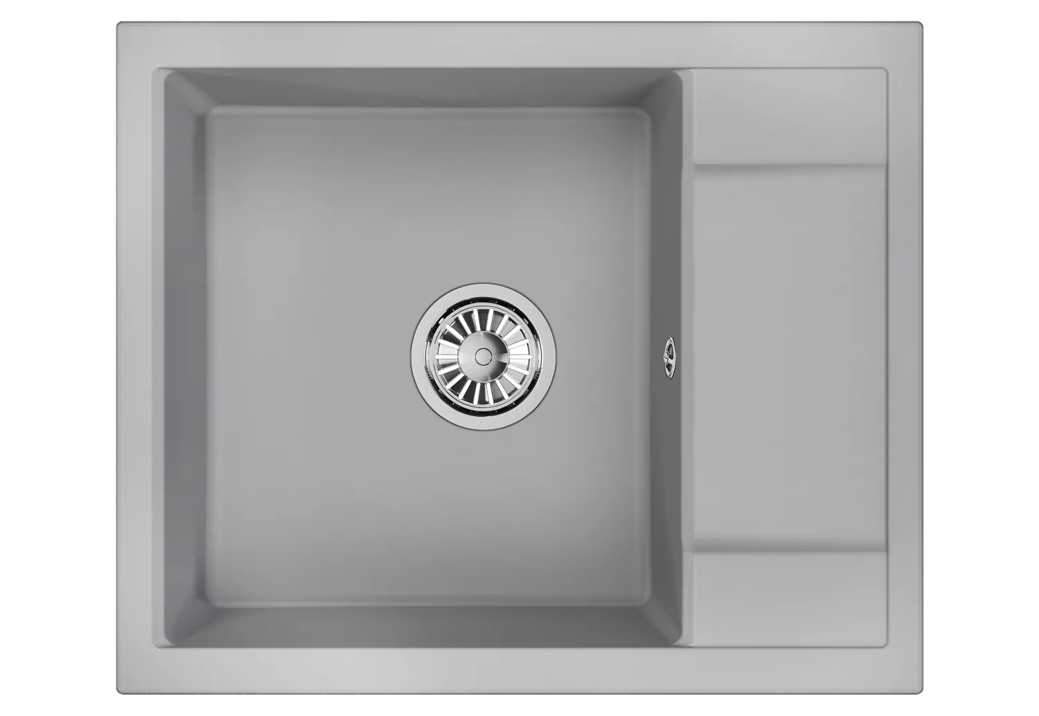 6002, АЛЮМИНИУМ, кухонная мойка, кварц