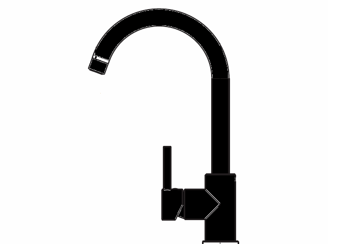 2125,  СМЕСИТЕЛЬ КУХОННЫЙ